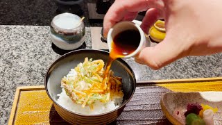 アツアツ天丼　＠《ぎをん 藤》【京都 祇園】リッツ・カールトン京都をミシュラン一つ星に導いたシェフが独立開業した天ぷらのお店