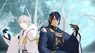 【刀剣乱舞MMD】三日月さん・鶴さんで【月陽-ツキアカリ- 】