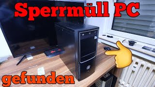 Sperrmüll pc mit mega Inhalt das muss du sehen