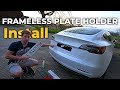 Your Car LICENSE PLATES are Still in PLASTIC FRAME ? Time to Install FLATEE FRAMELESS PLATE HOLDER