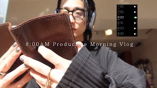 8時起きでも仕事前に充実した朝活ルーティン | お気に入りの本とコスメ紹介 | 8am productive morning routine