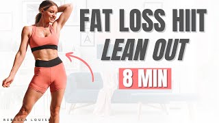Full Body FAT LOSS + LEAN OUT Cardio HIIT Home Workout - (No Equipment)