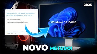 Atualize Para o Windows 11 Em Hardware Sem Suporte da Maneira Mais Fácil que EXISTE! Novo MÉTODO