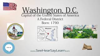 Washington DC   US Capital | EYNTK  about The States & Territories ❤️🌎🔊✅