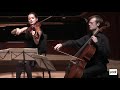 Castalian Quartet and Daniel Lebhardt: Brahms Quintet in F minor, Op  34 iv  Finale