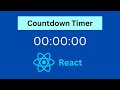 React js Timer | Countdown timer with react js