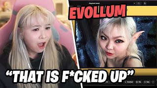 Yvonne REACTS to Disguised Toast video FUSING her with Gollum