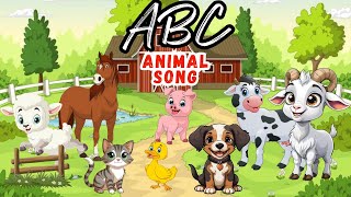 🎶 Oink, Roar, Neigh! Animal Sound Alphabet Song for Kids! 🐷🦁