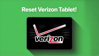 how to reset verizon tablet | full factory reset tutorial