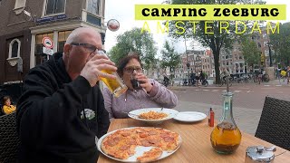 Camping Zeeburg \u0026 The A'Dam Lookout Amsterdam | Vanlife Europe