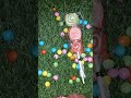 New Colored Glitter Kinder Joy Surprise Eggs ASMR #Shorts 5