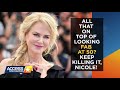 nicole kidman gets adorably flustered explaining that alexander skarsgård kiss access hollywood