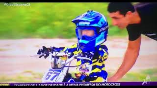 Reportagem motocross Globo esporte. Benjamin#67