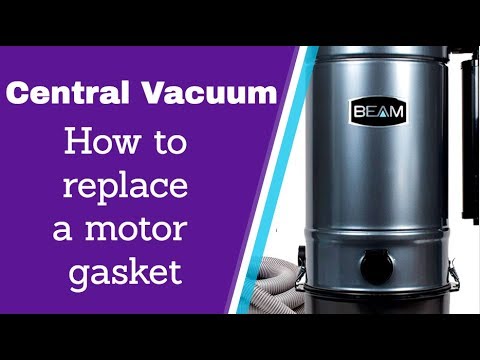 Central Vacuum Repair Troubleshooting Gasket Replacement Youtube