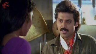 Venkatesh, His Sister Sentiment Scene || Sarada Bullodu Movie || Venkatesh, Nagma