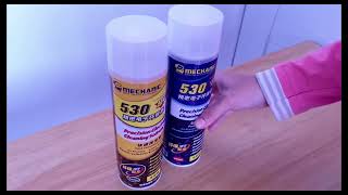 Review Cairan Contact Cleaner Mechanic 530 (550ML) Blue Yellow