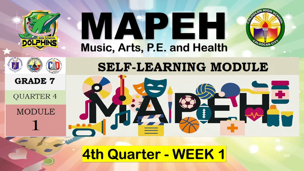 Mapeh 2 Quarter 1 Week 6 Melc Youtube - Riset