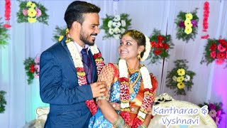 Kantharao and Vyshnavi Engagement || Happy Moments || Engagement || BKV Moment’s