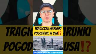 Tragiczne warunki pogodowe w USA⁉️#informacje #pieniądze #biznes #finanse #gospodarka #usa #pogoda