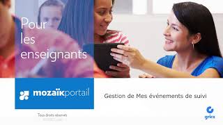 Gestion Mes Événements (Clientèle JEUNES)