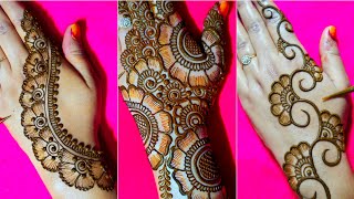 Top - 3 simple arabic mehndi design | simple mehndi design | mehndi design/mehandi | mehndi