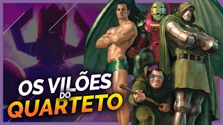 OS 10 MAIORES INIMIGOS DO QUARTETO FANTÁSTICO