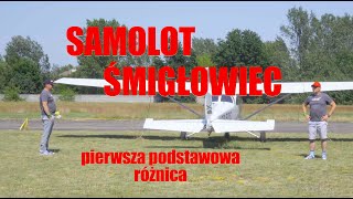 Samolot czy śmigłowiec? Pierwsza podstawowa różnica.