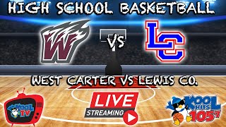 Lewis Co vs West Carter Boys Basketball | KHSAA Basketball | LIVE | Kool TV | 02/03/25