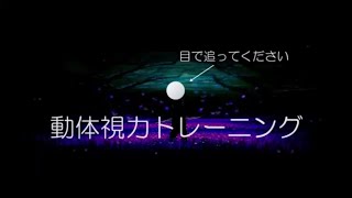 動体視力トレーニング / 野球、テニス、卓球などのスポーツに！/DJ BENGAKU