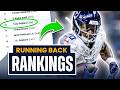 Week 6 Fantasy Football Rankings & Tiers | Running Backs Start/Sit Lineup Advice (2024)