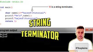 C Programming Tutorial - 6 - String Terminator