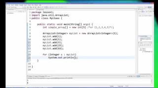 Arraylist in Java Java Tutorial 31