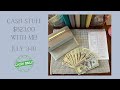 $823 Cash Stuffing my Envelopes and Sinking Funds | July Week #2 (July 5-10) | Paycheck Budget