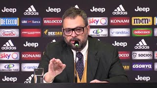 Coronavirus, Albanese: "La Juventus rispetta qualsiasi decisione delle autorità"