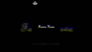 Deewana Hua | Kahani Suno 2.0 | Status Wings | Black Screen Status | Kaifi Khalil | Latest Song | 4k