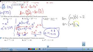 7.6 - Natural Logarithms