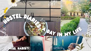 Hostel Diaries-A Day In My Life 💜|Hostel Vlog |SelfStudy,Productive day!