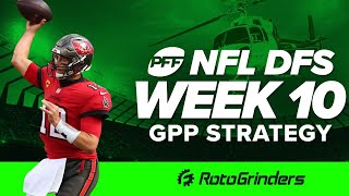 DRAFTKINGS & FANDUEL NFL DFS STRATEGY - PFF SHOW (WEEK 10)