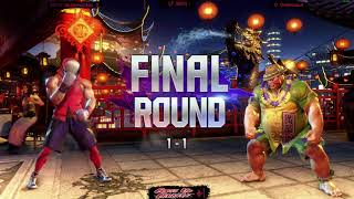 drunkmonkey (Ed) VS. Oneironaut (E.Honda) - Street Fighter 6 - Loser Finals - Cross-Up Carnage 1