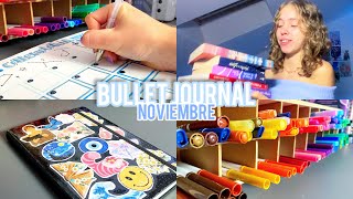 BULLET JOURNAL NOVIEMBRE 2024 - como se hace y como utilizarlo después