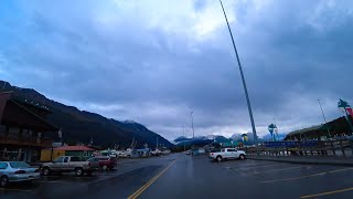 Alaska : Valdez to Glennallen scenic drive 4k (peak fall colors)