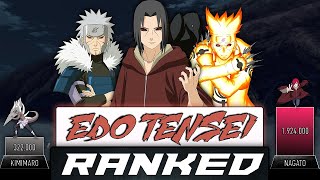 EDO TENSEI RANKED POWER LEVELS - AnimeScale