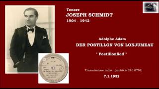 Tenore JOSEPH SCHMIDT - Der Postillon von Lonjumeau \