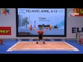 priscepa natalia 2s 105 kg cat. 75 european weightlifting campionship 2014