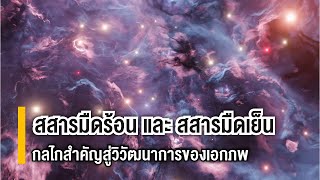 สสารมืดร้อน และ สสารมืดเย็น กลไกสำคัญสู่วิวัฒนาการของเอกภพ