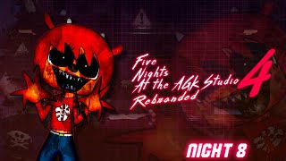 Five Nights At The AGK Studio 4 Rebranded (Night 8 + Secret Cutscene)