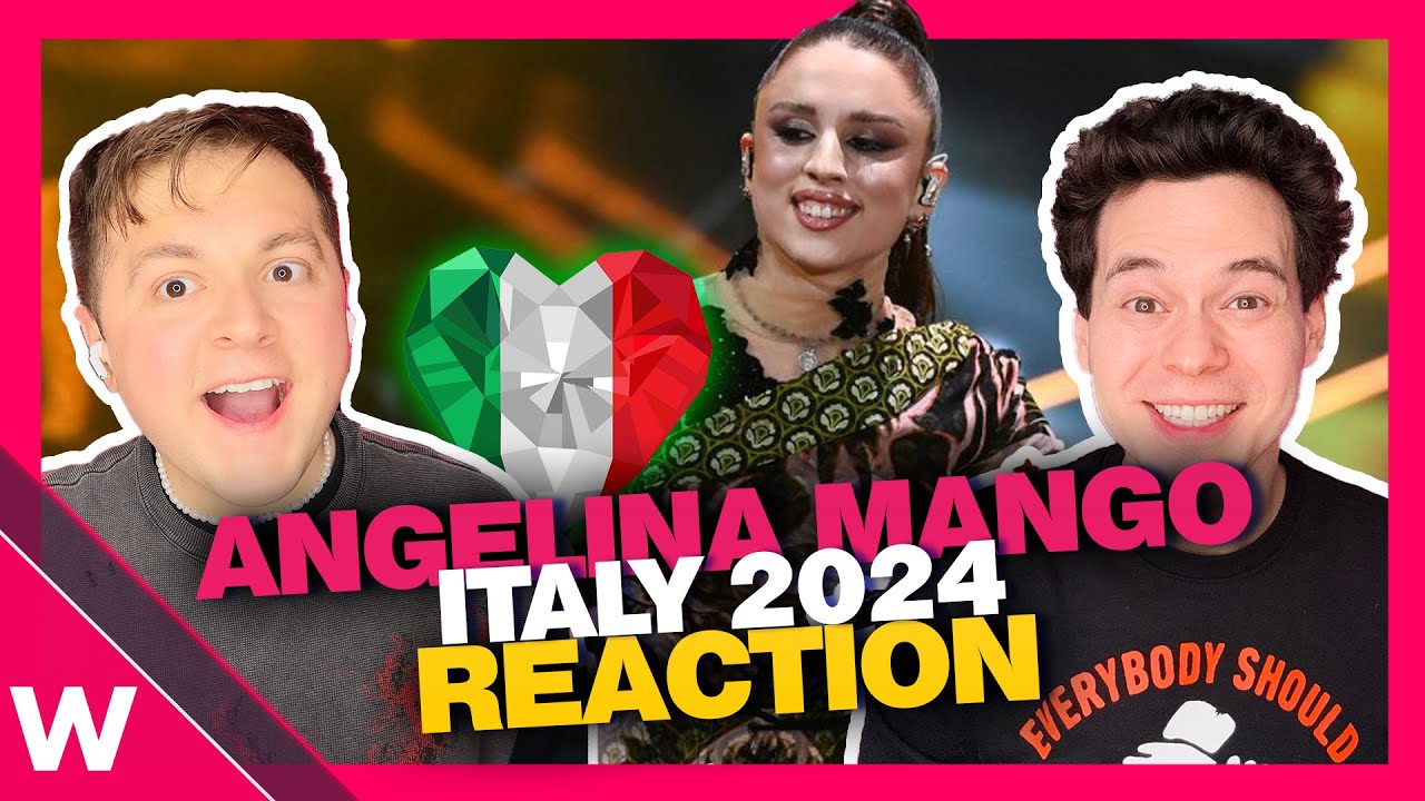 🇮🇹 Angelina Mango - "La Noia" REACTION | Eurovision Italy 2024 - YouTube