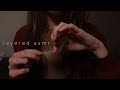 ASMR Layered Sounds for Deep Sleep (Face Brushing, Rain, Tapping, Brown Noise, 3 Hours)