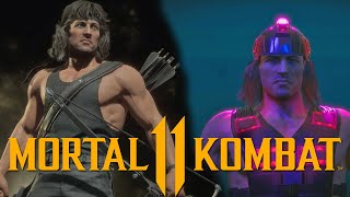 Rambo All Gear, Intro, and Outros - Mk11 Ultimate