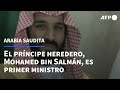 El príncipe heredero saudita, Mohamed bin Salmán, nombrado primer ministro | AFP